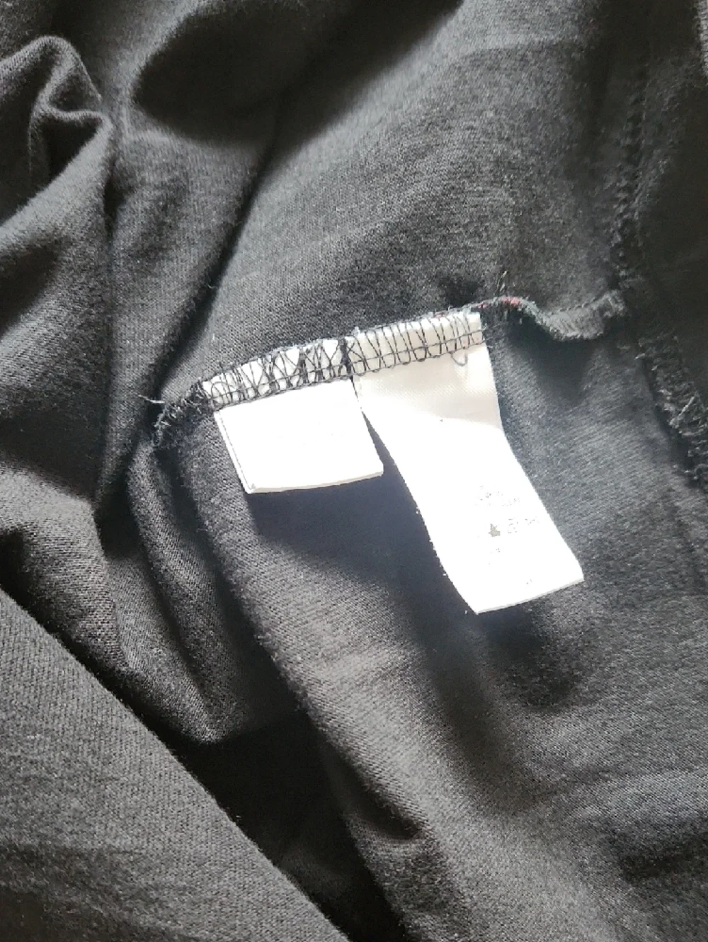 Stussy Black Tee with Gray Logo and Red Stripe Accents - Picture 15 of 16
